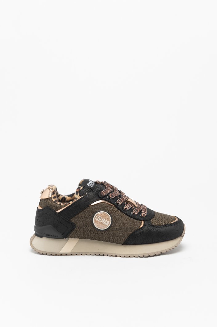 SNEAKERS - CHOCOLATE-BLACK