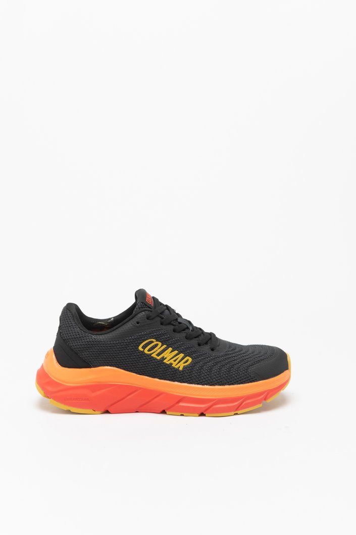 SNEAKERS - BLACK-YELLOW-RED-ORANGE
