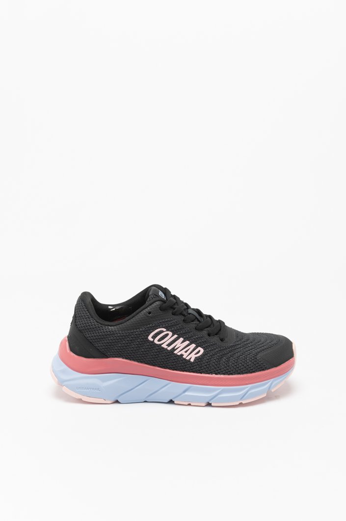 SNEAKERS - BLACK-LT PINK-ROSE-LT BLUE