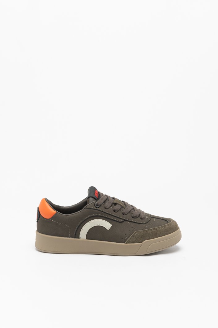 SNEAKERS - BROWN-ORANGE