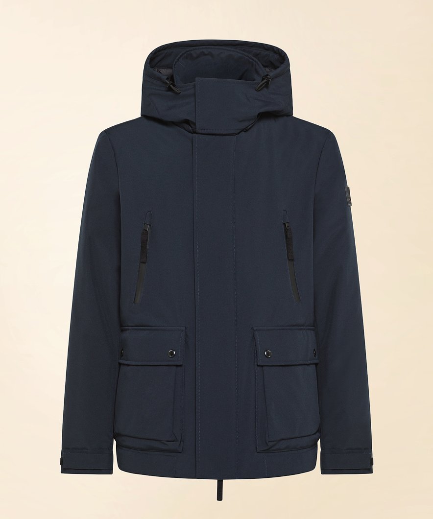 PARKA - BLU GRAFITE