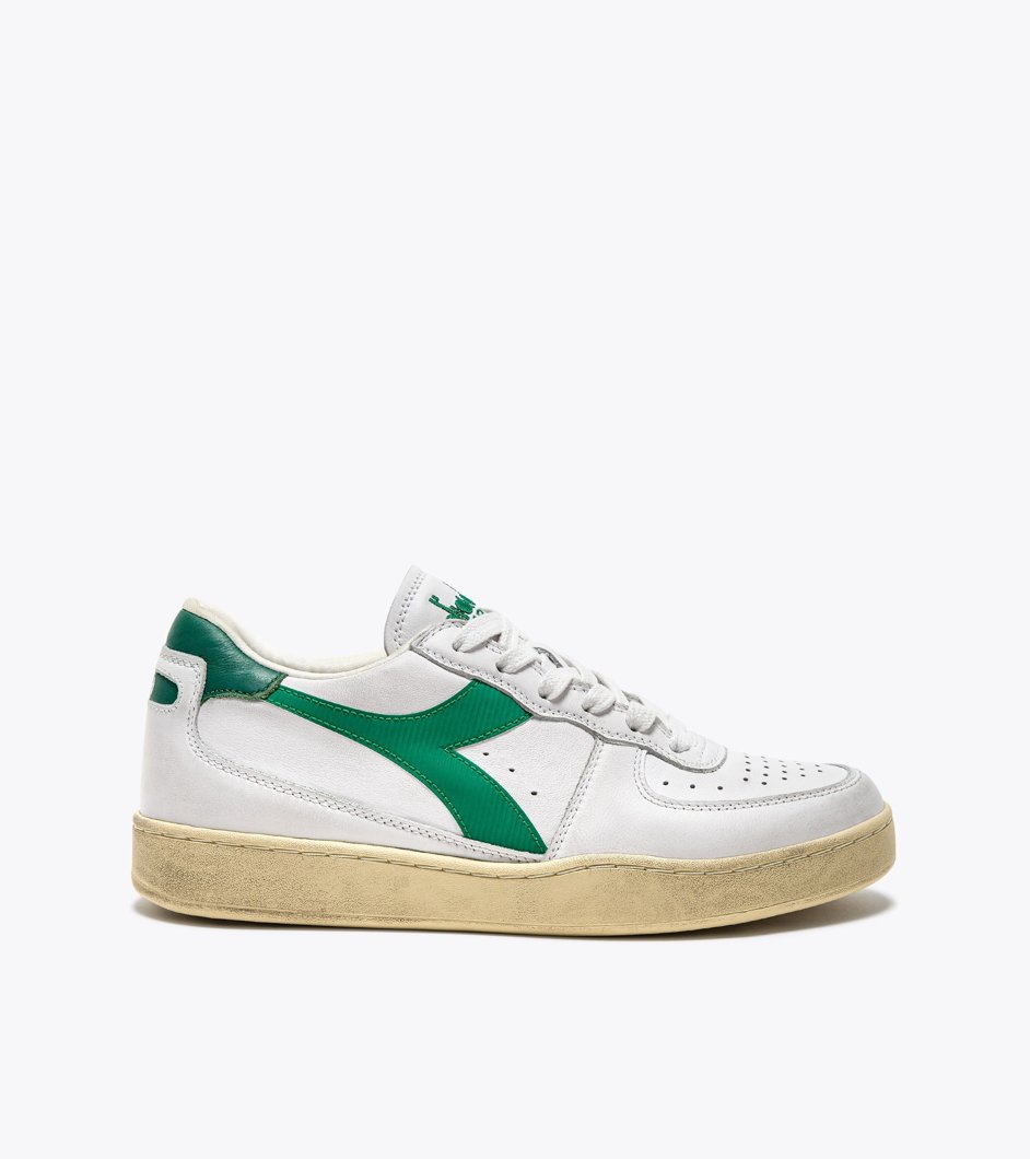 SNEAKERS - WHITE/VERDANT GREEN