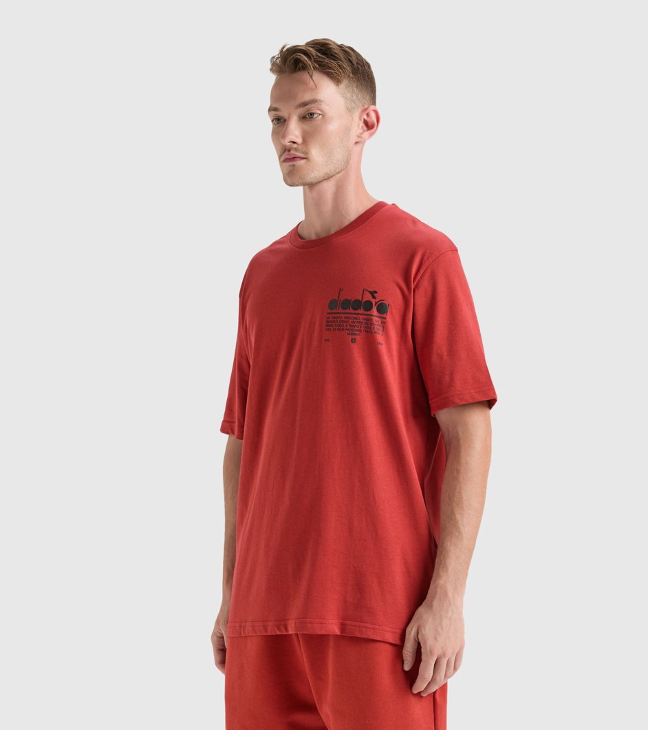 T-SHIRT - BROWN PURPLE