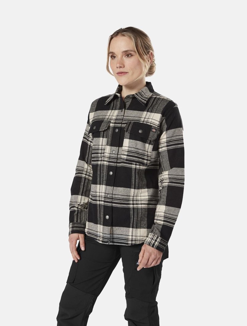 SHIRT - BLK/ANT WHITE