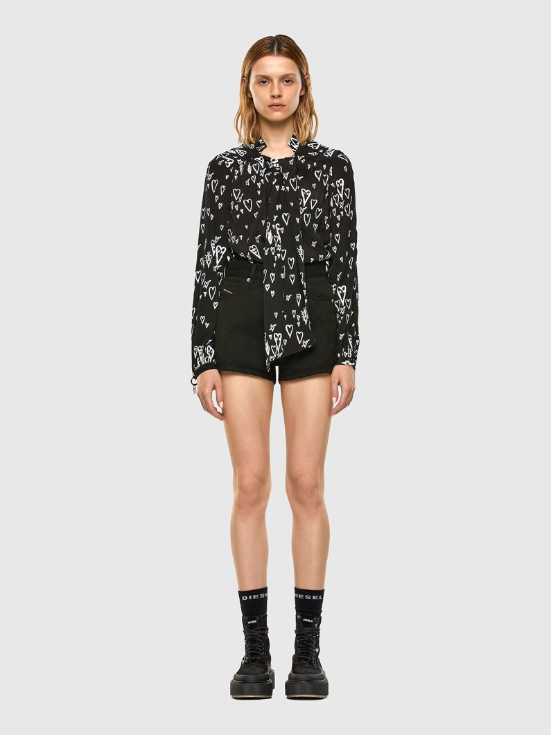 BLOUSE - BLACK BLACK BLACK