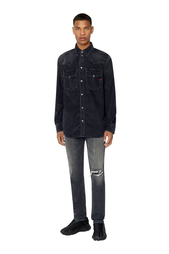 JEANS SHIRT - CAVIAR