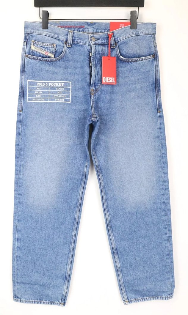 JEANS - BLUE DENIM