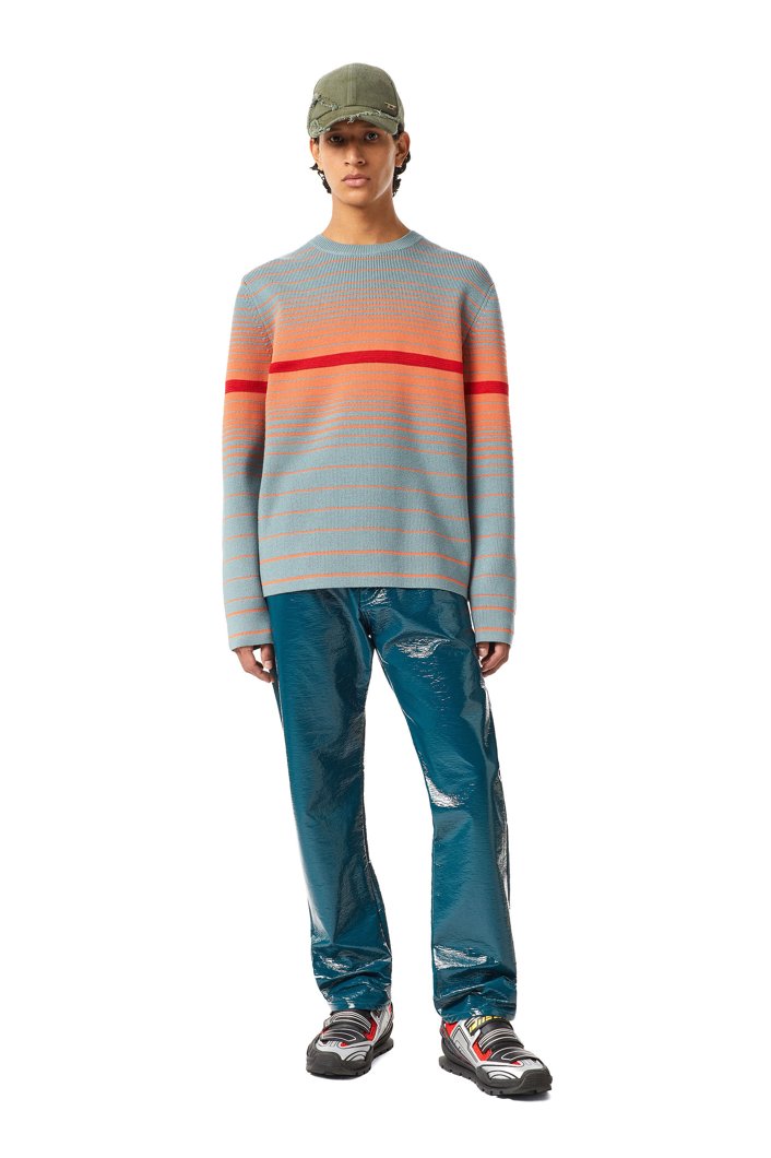 JUMPER - BLUE/ORANGE/RED