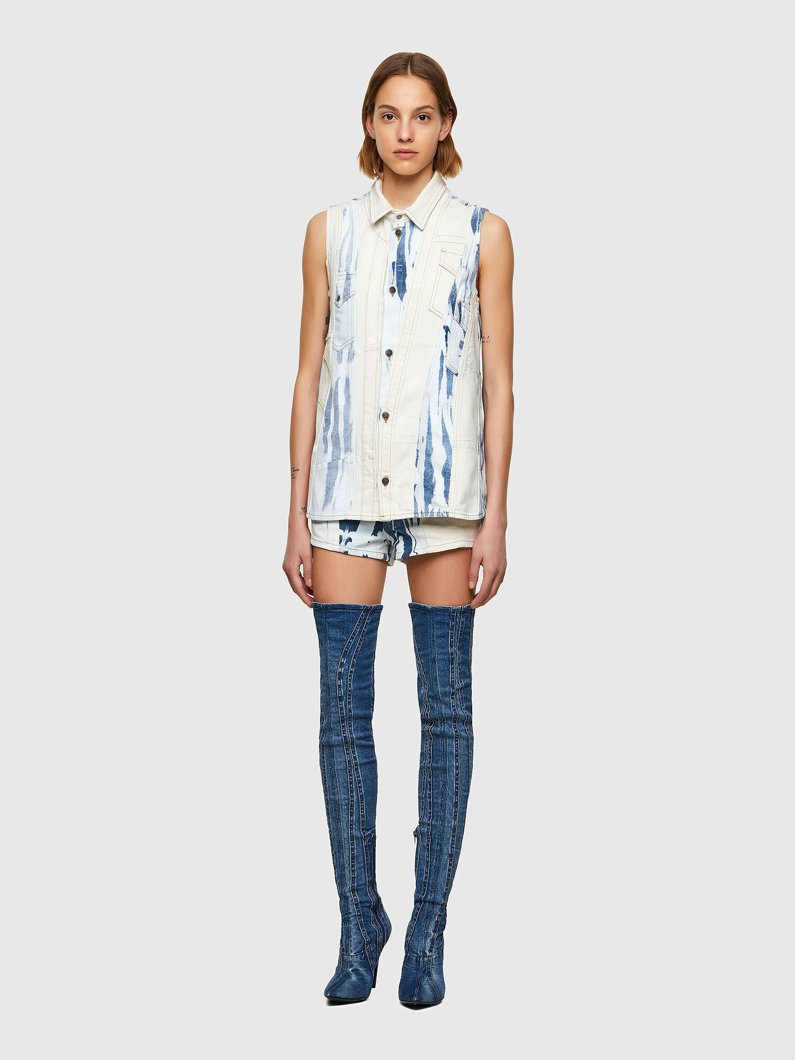 JEANS SHIRT - DENIM BLUE