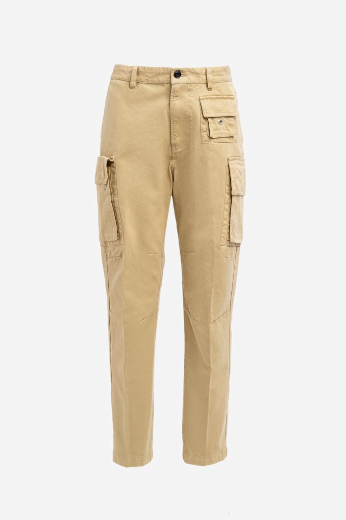 TROUSERS - BROWN