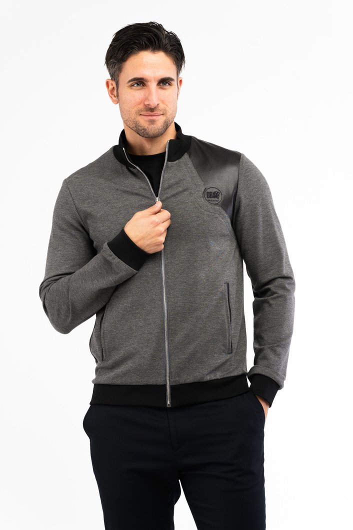 SWEATSHIRT - MEL.DARK GRAY