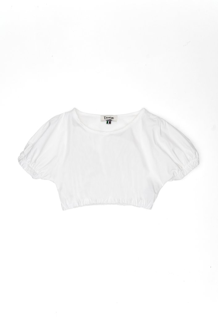 BLOUSE - WHITE WOOL
