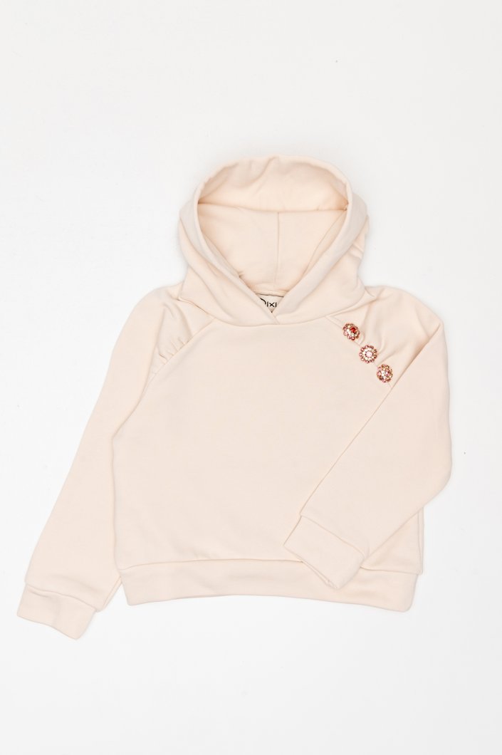 SWEATSHIRT - LATTE DI MANDORLA