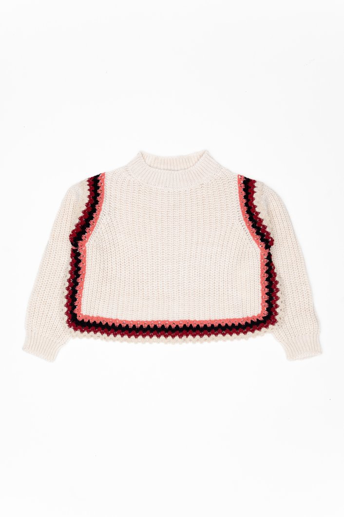 JUMPER - LATTE DI MANDORLA