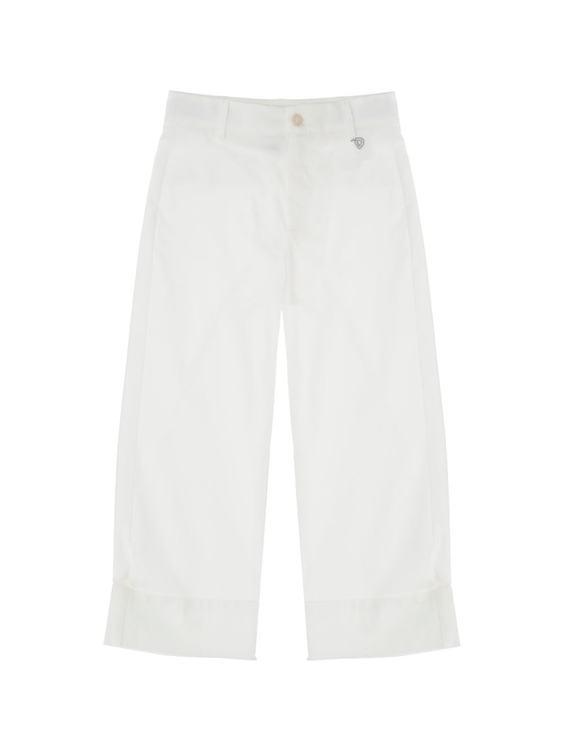 PANTS - WHITE WOOL