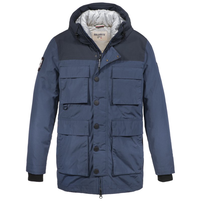 PARKA - DEEP BLUE/NAVY BLUE