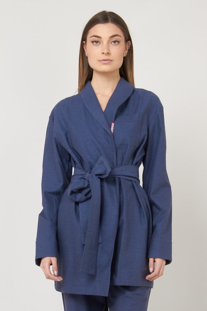 BATHROBE - BLUE