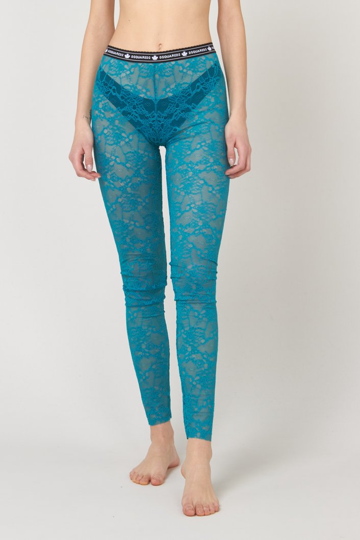 LEGGINGS - TURQUOISE/AQUA