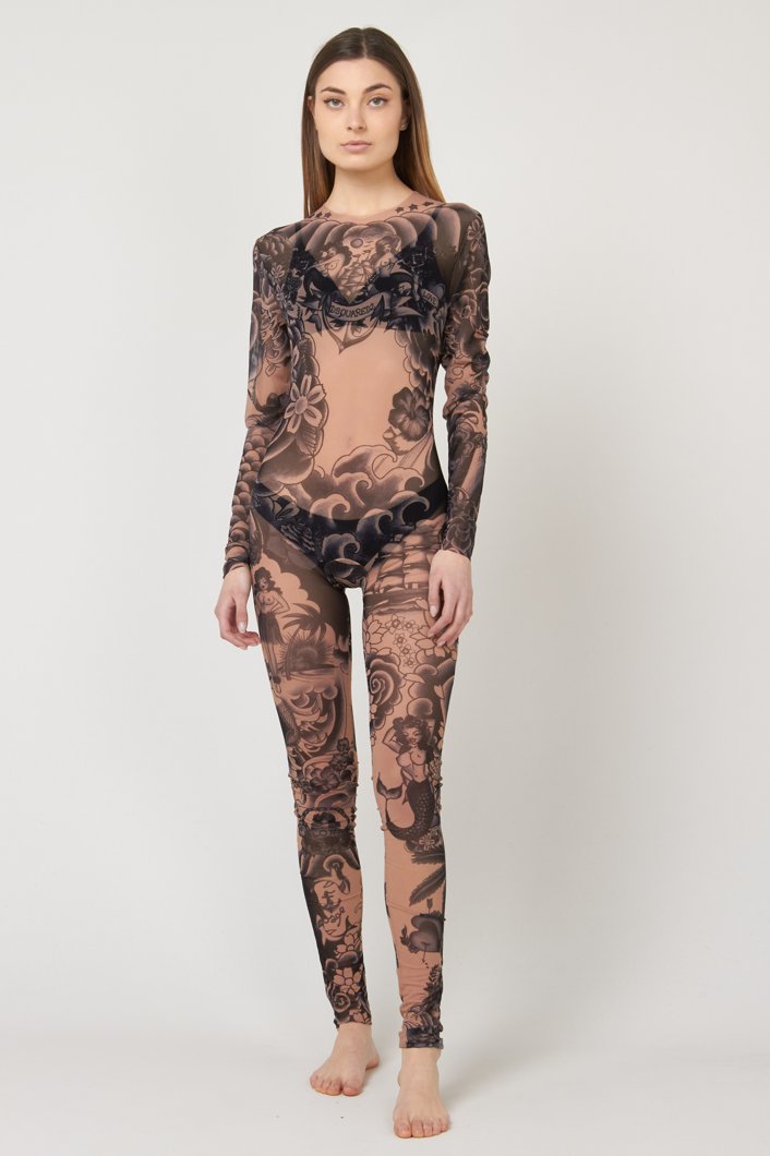 SPORT SUIT - WHITE/BLACK