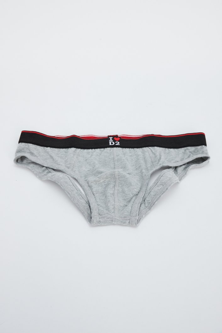 BRIEFS - GRAY MELANGE