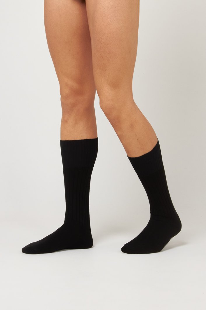 SOCKS - BLACK LUREX/BLACK