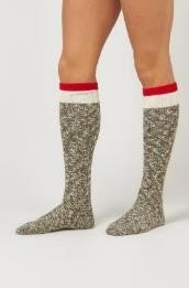 SOCKS - LIGHT GREY/WHITE