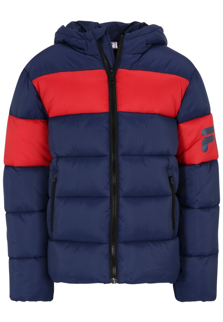 DOWN JACKET - MEDIEVAL BLUE/TRUE RED