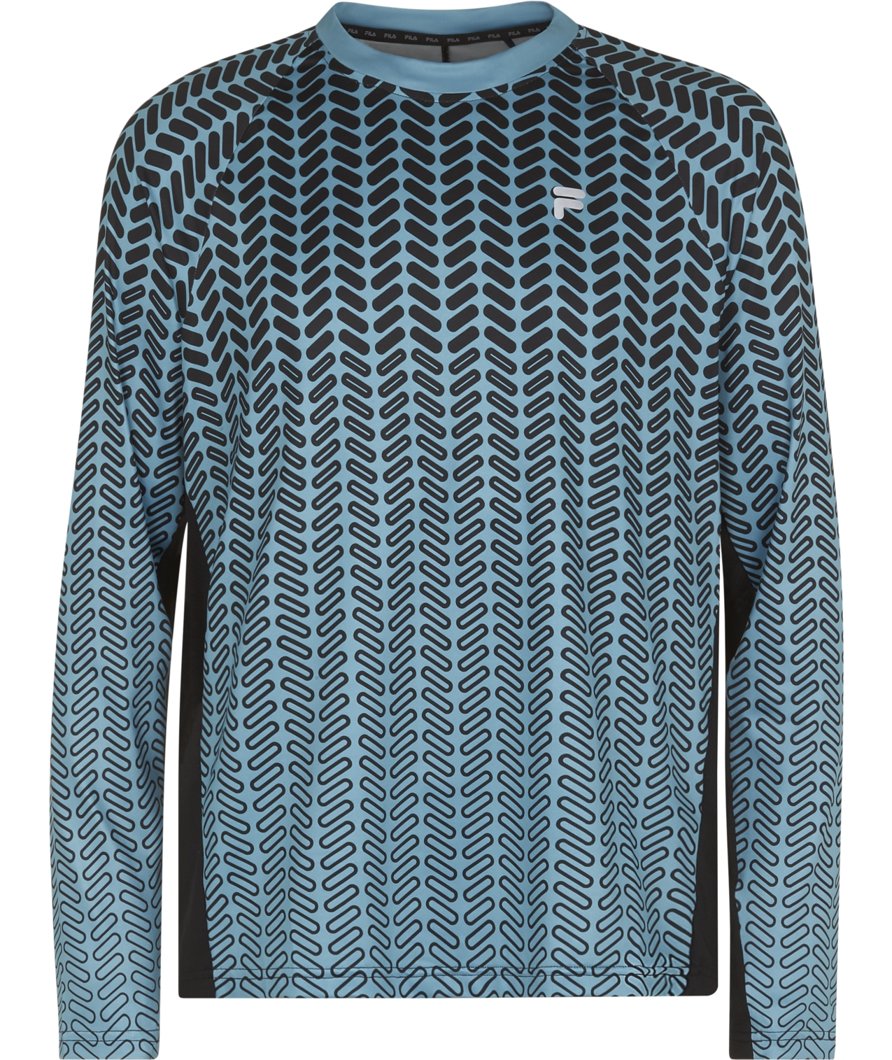 SWEATSHIRT - ADRIATIC BLUE FADE AOP