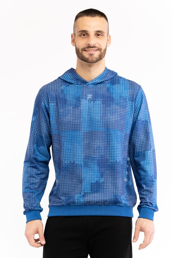SWEATSHIRT - LAPIS BLUE PILLS CAMO AOP