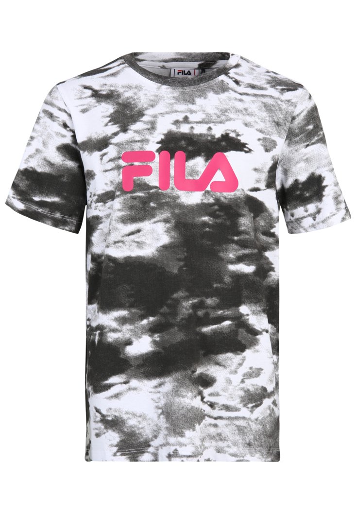 T-SHIRT - BLACK SMOKE AOP