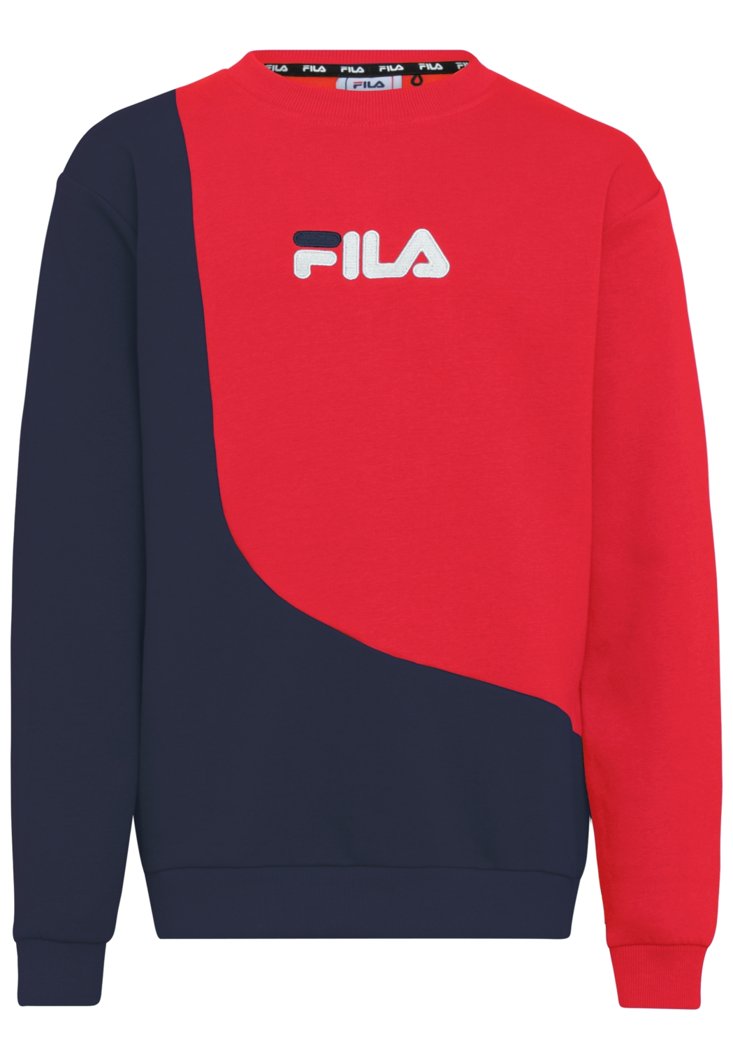 SWEATSHIRT - BLACK IRIS/TRUE RED