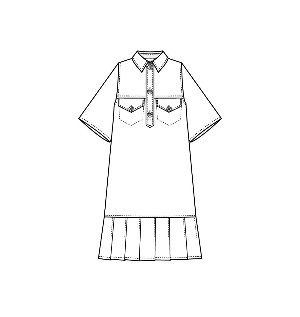 DRESS - FOREVER BLUE