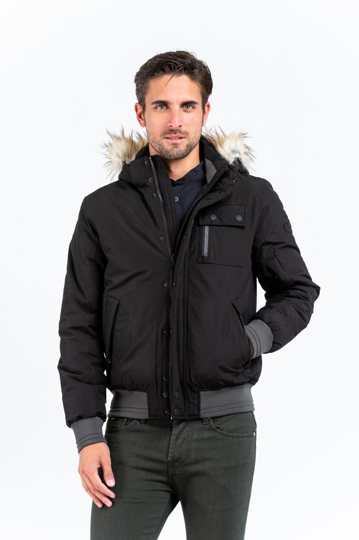 DOWN JACKET - BLACK