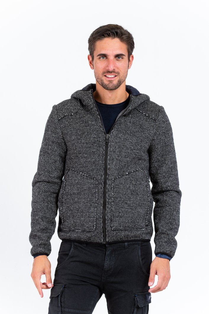 DOWN JACKET - DEEP MELANGE