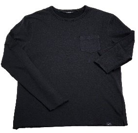 T-SHIRT LONG SLEEVE - BLACK