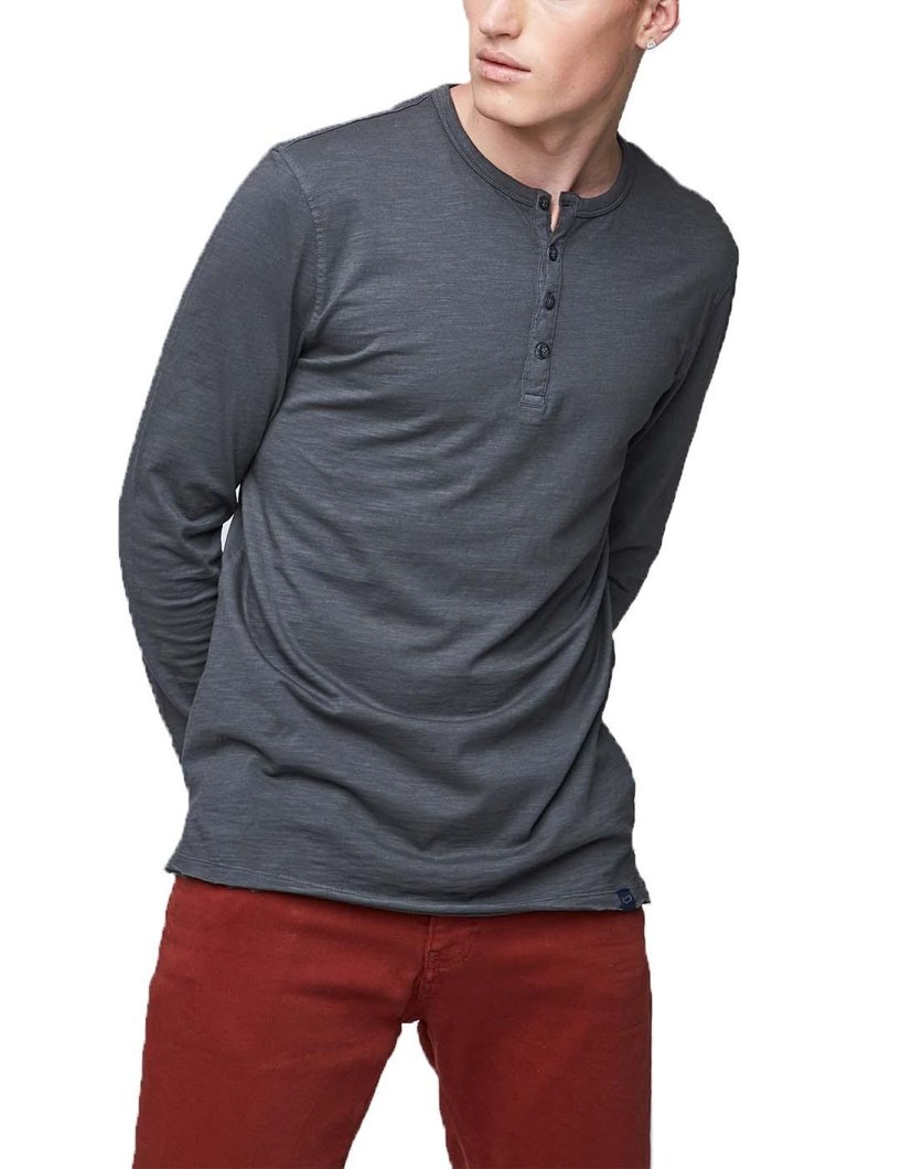 T-SHIRT LONG SLEEVE - DARK GREY