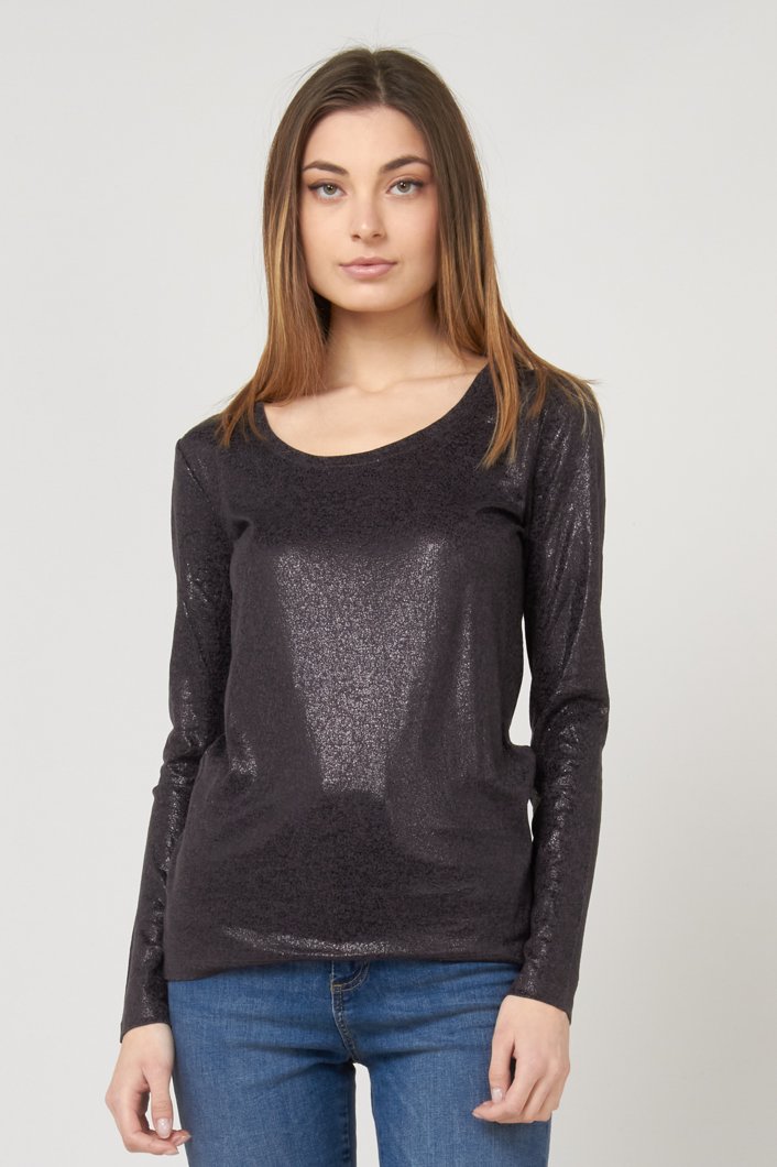 T-SHIRT LONG SLEEVE - SHALE