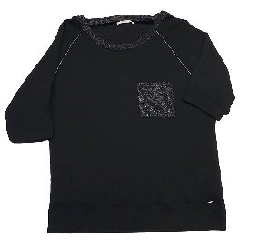 T-SHIRT LONG SLEEVE - BLACK