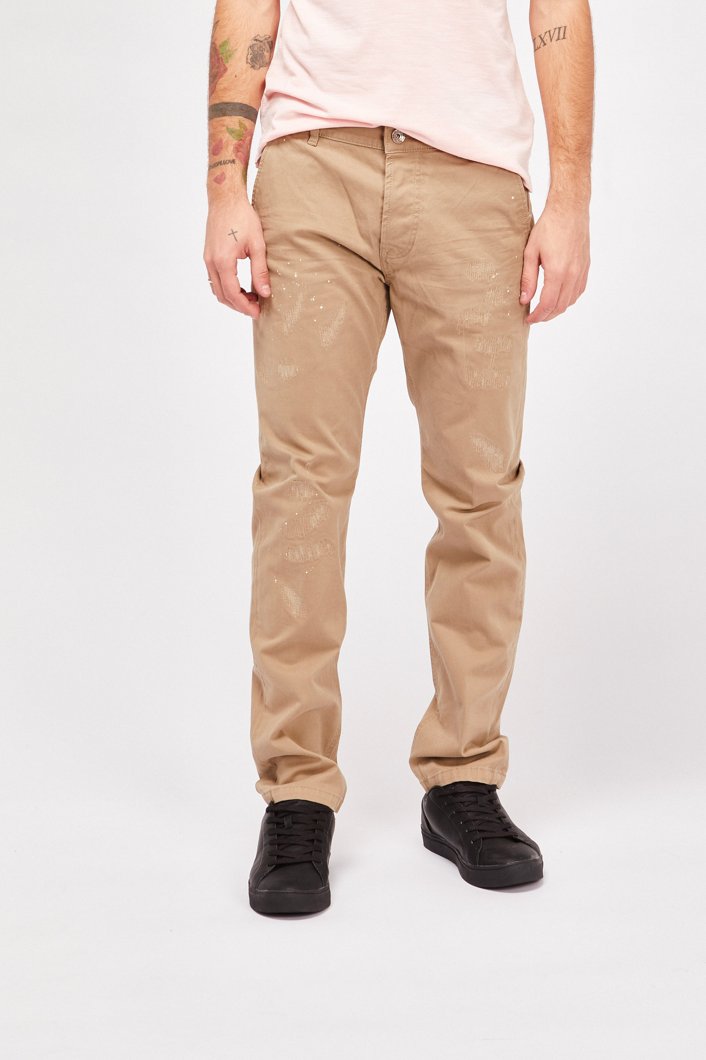 TROUSERS - BEIGE