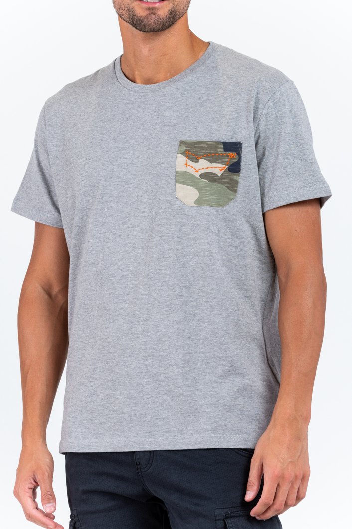 T-SHIRT - GREY MELANGE