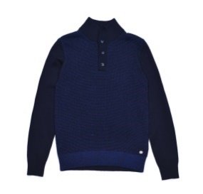 SWEATER - BLUE BLACK