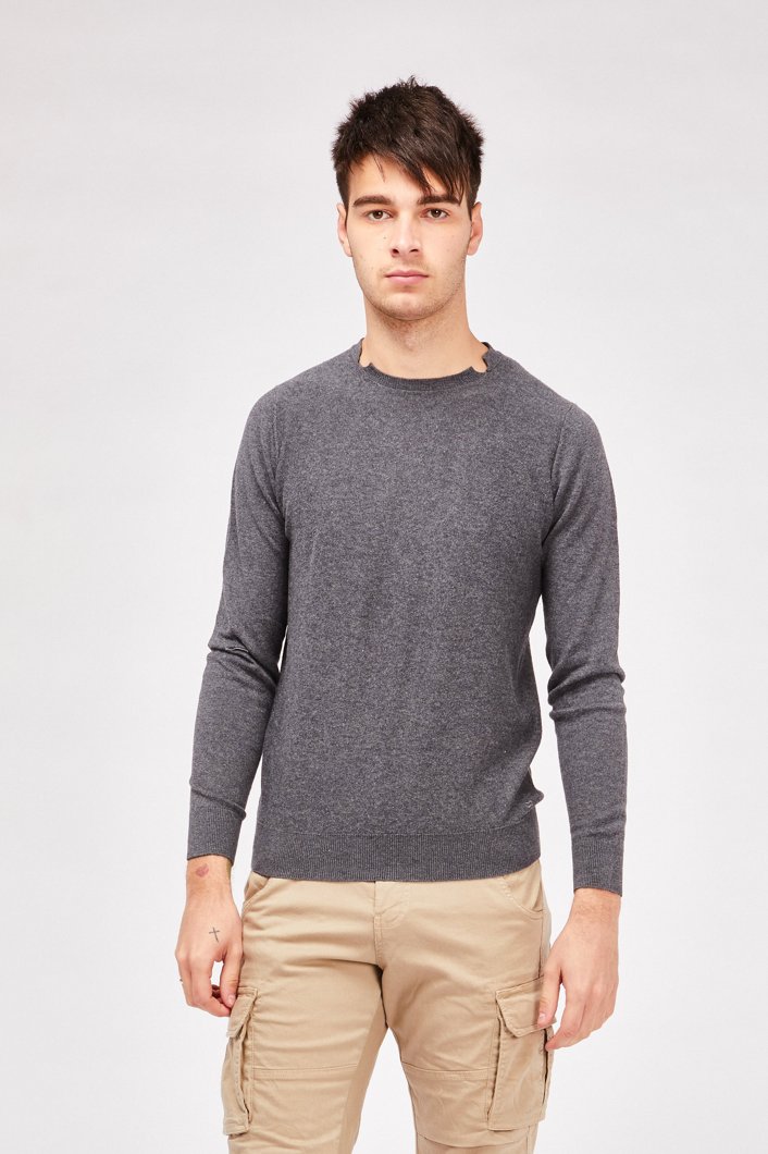 PULLOVER - METAL MELANGE