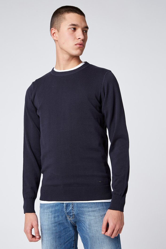 PULLOVER - NAVY BLUE