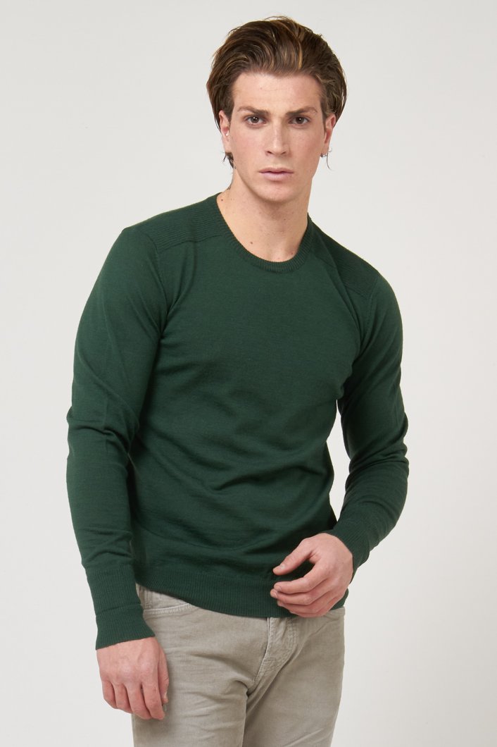 JUMPER - BOTTLE GREEN