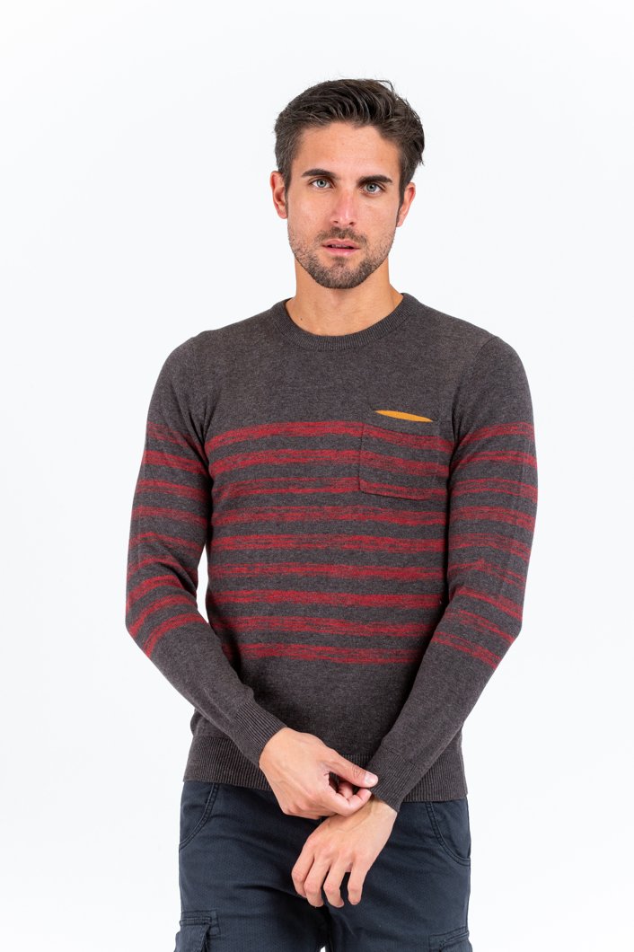 JUMPER - BROWN MELANGE