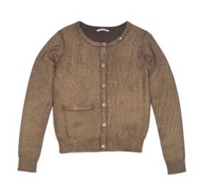 CARDIGAN - CHOCOLATE