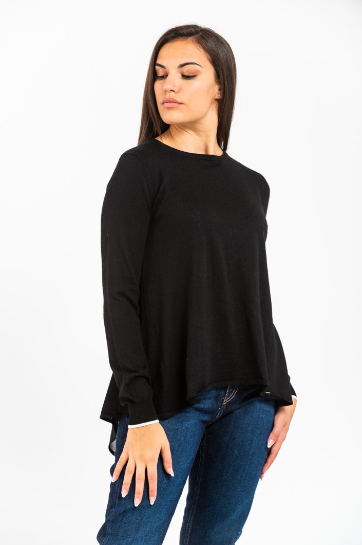 T-SHIRT LONG SLEEVE - BLACK
