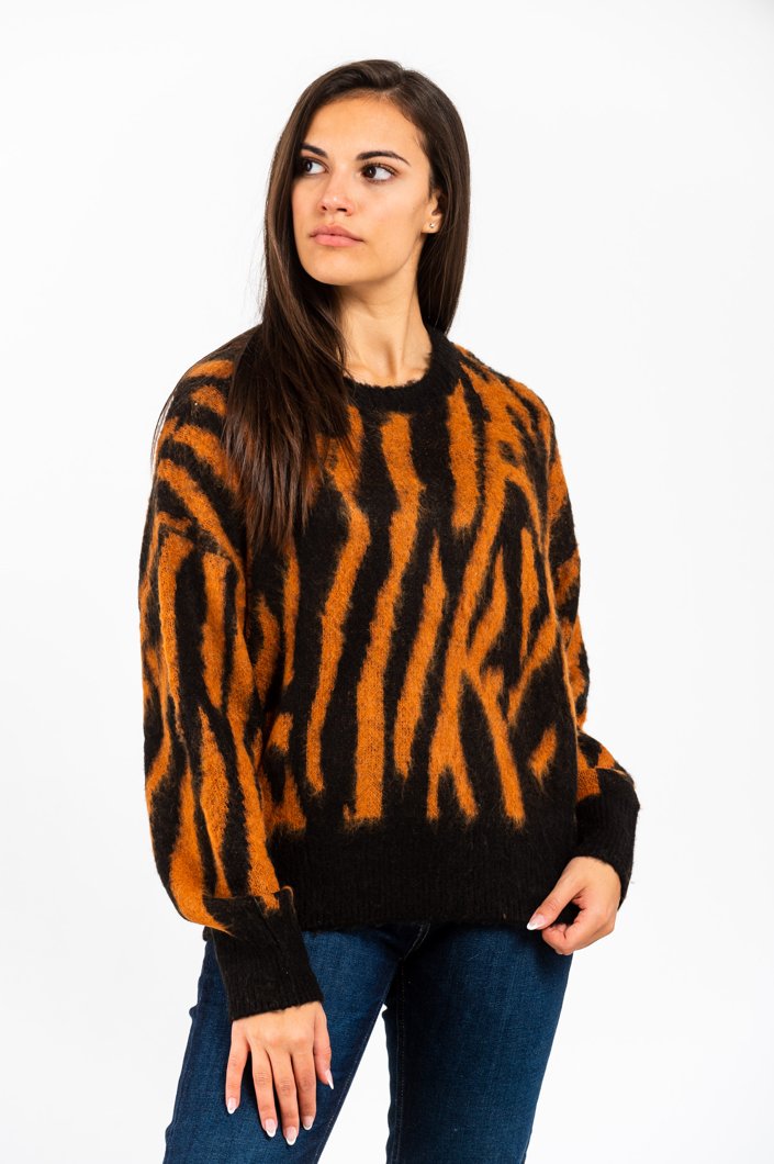 SWEATER - LIVELY BURNT