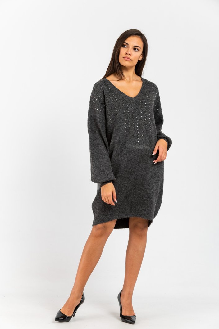 DRESS - METAL MELANGE