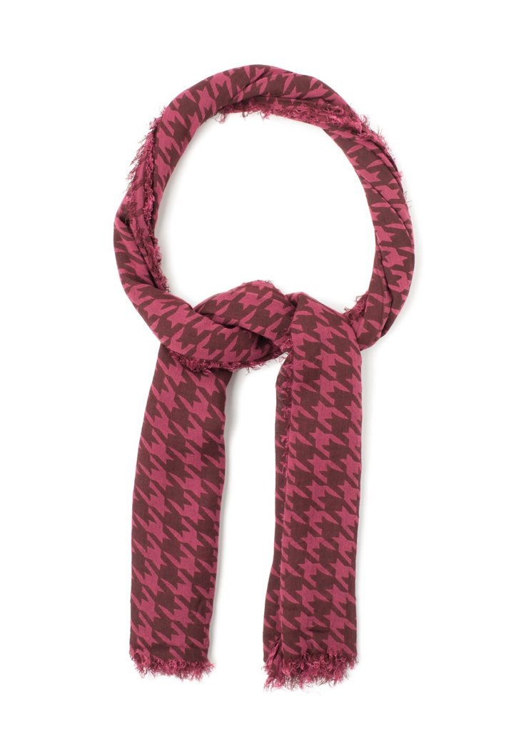 SCARF - TURNIP RED